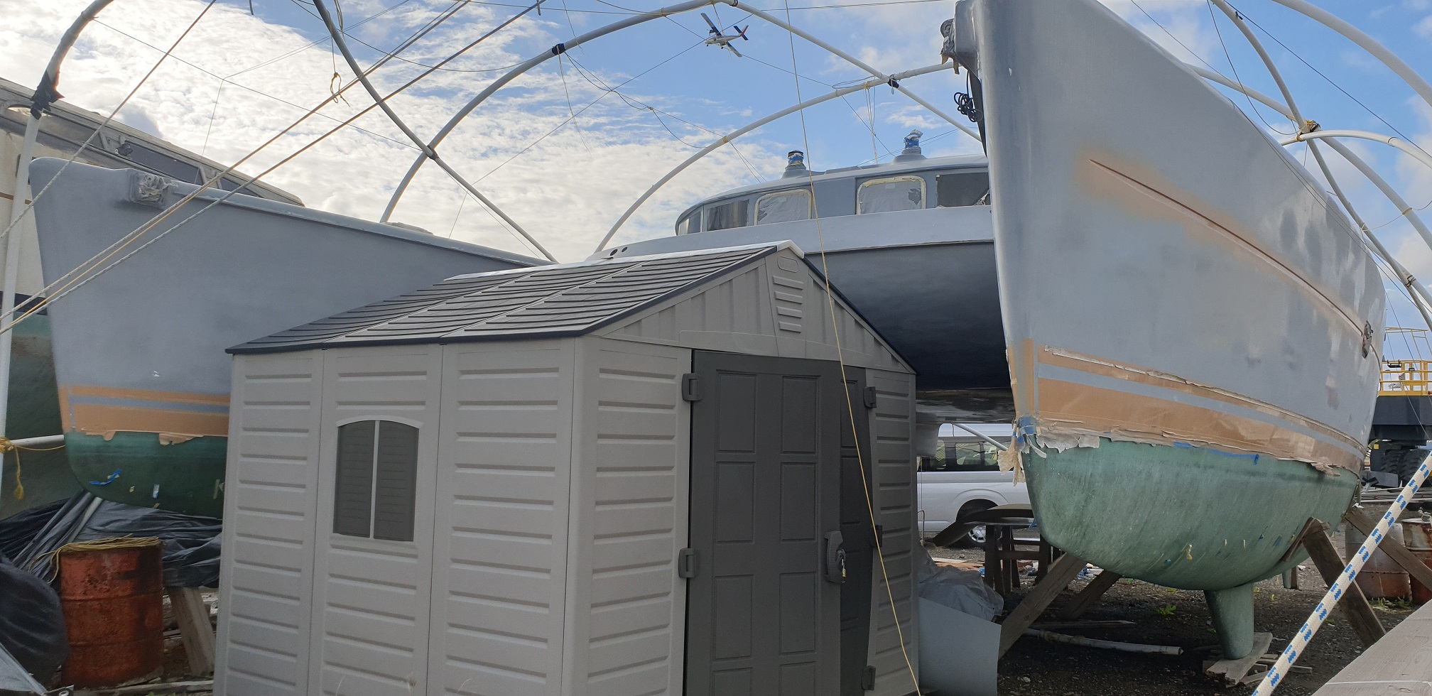 Dive Center For Sale - Was $279.000 now $195000 Partnership/finance available (little damage during hurricane Irma about 25K to do after owner paints her in Awlgrip). Very well establish Catamaran Sail and Dive liveaboard in the BVI for sale LIVING THE DREAM :-)